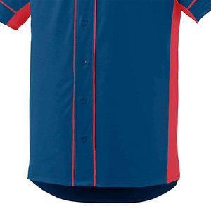 Chemise de baseball respirante à boutons pour jeunes, adultes et enfants, prix bas, maillot de baseball personnalisé, ensemble d'uniformes de baseball sur mesure - Product Image 4