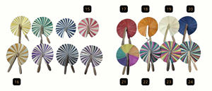 Éventail unique en feuille de palmier fait main, parfait pour les mariages, les fêtes, les événements d'entreprise et les cadeaux par 99 Gold Data - Product Image 3