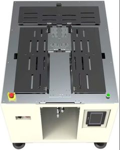 DISPONIBLE DÉS ORGANISATION : Machine semi-automatique de pliage et d'emballage de vêtements, plieuse de vêtements, machine de pliage et d'empilage de t-shirts avec ensachage - Product Image 2