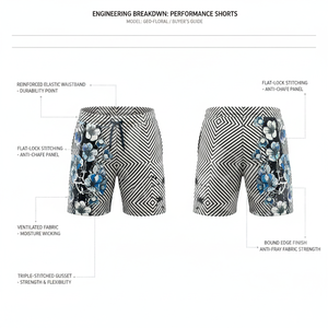 Shorts de sport pour hommes à taille mi-haute, personnalisables avec impression par sublimation, design sur mesure, pour la course, la musculation et l'haltérophilie - Product Image 2