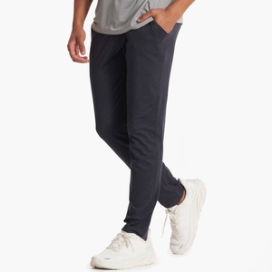 Custom Lightweight Breathable Polyester/Cotton Blend <b>Stretch</b> Straight Sweatpants <b>for</b> <b>Men</b> - Product Image 3