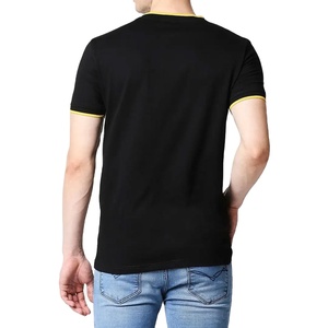 เสื้อยืดผู้ชายคุณภาพสูง ขายดี 100% ผ้าฝ้ายถัก ลายเรียบ ปรับแต่งได้ แห้งเร็ว ระบายอากาศ ไม่หดตัว แขนสั้น - Product Image 4