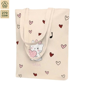 Bolsa de Compras de Lona de Algodón de 180 GSM para el Mercado, Compras, Uso Diario, Logotipo Personalizado, Venta al Por Mayor Directa de Fábrica, OEM - Product Image 3