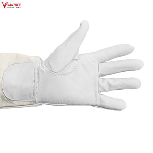 Beekeeper <b>Gloves</b> Protective Beekeeping <b>Gloves</b> Leather Goatskin Mesh Bee Keeping Vented Long Sleeves Beekeeping Equipment - Product Image 4