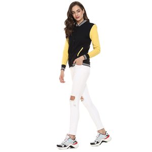 Veste d'hiver élégante pour homme, patch en chenille brodé personnalisé par le fabricant, style Varsity Letterman - Product Image 4