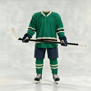 Vêtements de compétition de hockey sur glace, maillot de hockey personnalisé pour équipe, vêtements de sport professionnels pour l'entraînement, tissu performant, taille personnalisée - Product Image 1