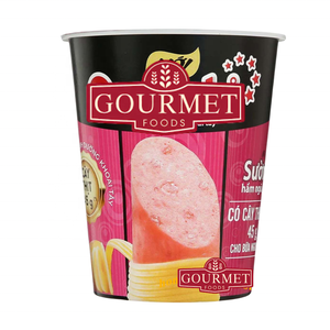 Omachi Stewed Ribs With Fruits 72g delivers chewy noodles in a rich sweet savory pork rib broth with a hint of fruit flavor - Product Image 3