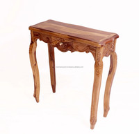 Table basse moderne en bois massif écologique Heartfelt Gatherings : une expérience de vie en pleine nature pour votre salon