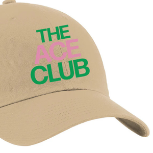 Casquette de baseball en coton brodée AKA Club Series, couleur camel, visière incurvée réglable, décontractée, unisexe, pour le sport et les activités de plein air - Product Image 5