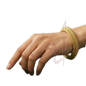 Made in <b>Pakistan</b> High Quality Gold Plated Women's Wedding Fashion Bangles Best Performance Top Grade - Product Image 2