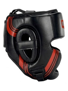 Casco de Boxeo MMA de Cuero Premium, Ajuste Seguro, Protector de Mejillas Acolchado, Cómodo, Ecológico, para Entrenamiento, con Logotipo Personalizado OEM - Product Image 4