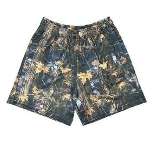 Pantalones Cortos Deportivos con Estampado de Hojas para Hombre, Cintura Media, Cordón Ajustable, Transpirables, Elásticos, de Secado Rápido, de Algodón, Casuales, con Bolsillos - Product Image 3