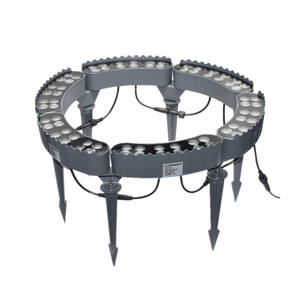 スマートAPP制御RGBヤシの木リングライト24v 12W IP65防水パークガーデンスポットライト景観ポールポールハグツリーライト - Product Image 6