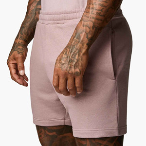 Pantalones Cortos Deportivos de Algodón para Hombre, Talla XS, Personalizados, de Alta Calidad, Color Sólido, Cintura Elástica, Secado Rápido y Transpirables, 2026 - Product Image 1