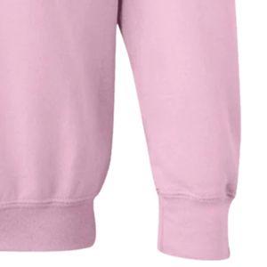 Sudadera Rosa AKA con Gráficos, Cuello Redondo, Manga Larga, Puños Acanalados, Informal, de Forro Polar para Mujer, Moda Urbana, para Uso Diario - Product Image 6