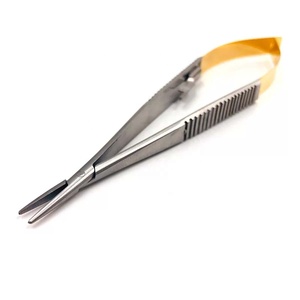 Conjunto de cirugía de mano de marca privada, Micro tijera recta, Kits de instrumentos microquirúrgicos, su logotipo, hecho por Pissco, pakistaní - Product Image 6