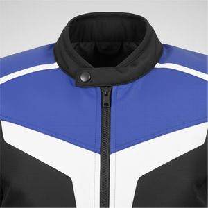 แจ็คเก็ตหนังสำหรับขี่มอเตอร์ไซค์แบบ unisex ลดราคาพิเศษ พิมพ์ลาย ไซส์ใหญ่ ชุดแข่งรถ - Product Image 5