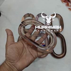 Chaîne en résine de luxe personnalisée, chaîne à maillons ronds en résine, décoration murale pour la maison, artisanat fait main MUAWIYAH HANDICRAFT MH-1270 - Product Image 3