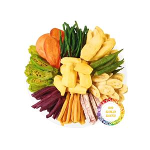 Chips de fruits mélangés frits sous vide de qualité supérieure, grande capacité, emballage en vrac 10 kg, norme d'exportation pour la Russie - Product Image 3