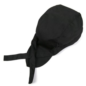Gorro de Chef Pirata Transfronterizo con Cinta de Seda, Gorro de Trabajo Unisex Personalizado, Estilo Casual para Restaurante Occidental, 100% Imagen - Product Image 5