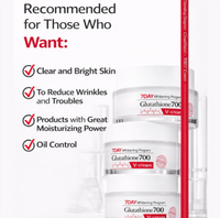 Ensemble de soins du visage premium Angels Liquid Glutathione Niacinamide, crème essence, éclaircissement des taches brunes, anti-rides, anti-imperfections