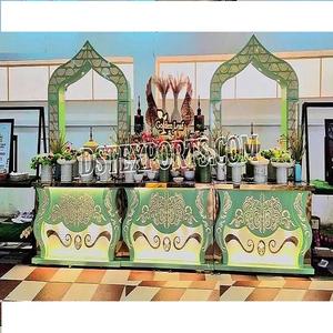 Mostrador de Comida Moderno de Acero Inoxidable para Banquetes y Buffets, Color Personalizado, Estación de Servicio de Alimentos Profesional, Simple y Ligera de Fábrica - Product Image 1