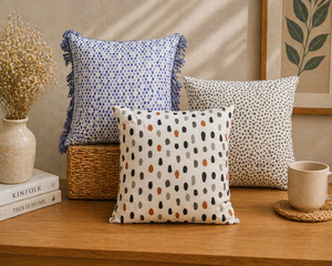 Modern Luxury Linen <b>Cushion</b> <b>Cover</b> | Printed Decorative Throw Pillow <b>Cover</b> for Living Room - Product Image 6