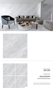 Carreaux en porcelaine brillants 1200x1200 - Antidérapants, résistants aux acides, carreaux d'intérieur modernes avec installation adhésive - Product Image 3