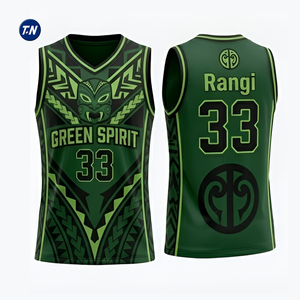 Basketball Jersey Custom Team Name 100% Polyester Quick Dry Unisex Adult Summer Training Front/<b>Back</b> Logo Plus Size - Product Image 2