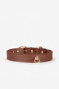 Premium Handmade Leather Dog <b>Collar</b> With Soft Interior Padding And Rust Resistant Hardware For Long Term Use - Product Image 1