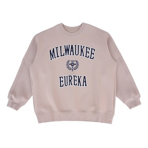 Sudadera de Cuello Redondo de Primera Calidad para Mujer, Color Rosa, Algodón, Tejido de Punto, Diseño con Letras Estampadas en la Parte Delantera, Ropa Casual de Otoño - Product Image 3