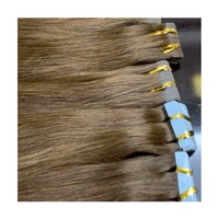En gros 12A Grad Virgin 100% Indien Extensions de Cheveux Humains Double Dessiné Injecté Bande Naturel Remy Bundle