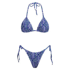 Conjunto de Bikini de Dos Piezas para Mujer, Material Ligero y Duradero, Ecológico, Transpirable, Cómodo, a la Moda, Antiarrugas - Product Image 1