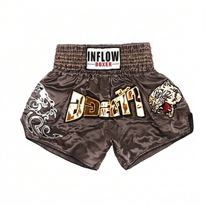 Shorts de Boxeo de Secado Rápido Personalizados al por Mayor, Ropa Deportiva para Artes Marciales, Shorts de Muay Thai, Shorts de Boxeo BJJ - Product Image 1
