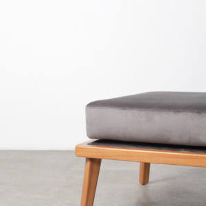 Sillón Reclinable Ergonómico de Primera Calidad con Acabado en Madera de Teca, Asiento de Tela Ecológica con Función de Masaje para Apartamento y Hogar - Product Image 5