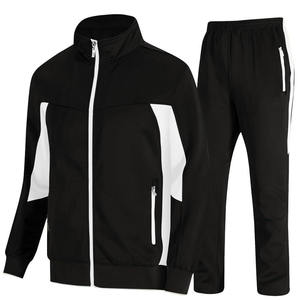 Conjunto Deportivo Slim Fit para Hombre, Chaqueta de Manga Larga de Poliéster de Peso Medio para Correr, Gimnasio y Deportes - Product Image 2