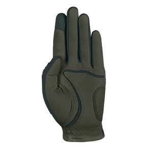Guante de Golf para Mano Derecha, Antideslizante, Unisex, Color Verde Oscuro con Panel de Palma Gris - Product Image 2