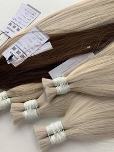 Precio de fábrica Extensiones de cabello a granel Cabello vietnamita Doble ahogamiento 100 gramos Colores oscuros 24 pulgadas - Product Image 6