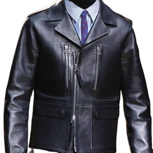 Vestes en cuir véritable de haute qualité: une durabilité de base de mode classique élégance élégante intemporelle mode mat brillant - Product Image 1