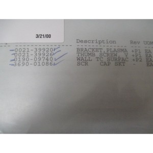 ชุดอุปกรณ์ติดผนัง AMAT 0242-39925, ชุดอุปกรณ์ติดผนัง 0190-09740 - อุปกรณ์และอะไหล่เซมิคอนดักเตอร์ระดับโลกที่เชื่อถือได้ - Product Image 4