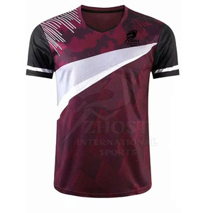 Uniforme de volley-ball conçu en tissu anti-transpiration pour garder les joueurs au frais et au sec pendant les matchs de volley-ball intenses. - Product Image 3