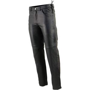 Pantalones de Motociclismo Casuales Clásicos Premium de Cuero para Hombre 2025 para Carreras de Autos - Product Image 5