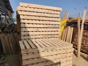 Heat Treated Wooden <b>Pallets</b> - 4-way / 2-way <b>Pallet</b> for Logistics Packaging Export - Solid Wood <b>Pallets</b> - Product Image 3
