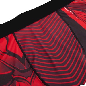 Men's New Arrival Eco-Friendly 100% Cotton Compression Fit Shorts Breathable Quick Dry Mid Waist <b>Elastic</b> Closure Sublimated - Product Image 6