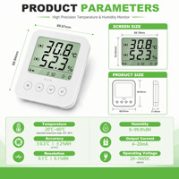 Transmisor de Temperatura y Humedad Tzone MTD501 con Sensor de Respuesta Rápida 4-20mA para Salas de Telecomunicaciones, Museos y Archivos