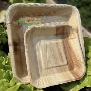 Wholesale Compostable Palm Leaf Tableware Natural <b>Disposable</b> <b>Plates</b> Bowls and Trays for Restaurants and Catering - Product Image 5