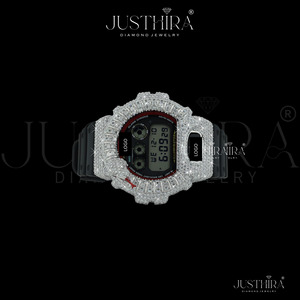 Reloj G-Shock con Bisel de Serpiente y Diamantes Moissanite VVS Premium, Reloj de Pulsera de Moda de Alta Calidad con Diamantes, al Precio Más Bajo y Mejor de la Historia - Product Image 2