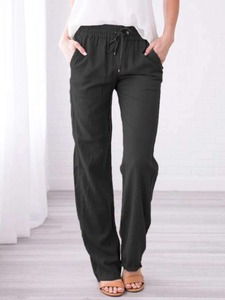 Pantalon de survêtement ample taille haute personnalisé avec logo pour femme – Joggers et pantalons de sport pour femme - Product Image 6