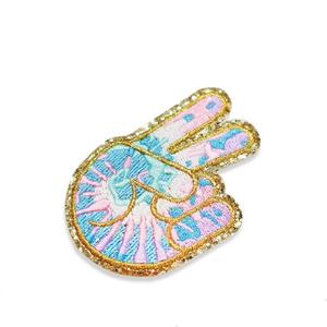 New Design Butterfly Embroidery Patch Iron On Fabric 3d Badge for Baseball Cap Hat Bag <b>Jacket</b> DIY Decorative Clothing Wholesale - Product Image 2