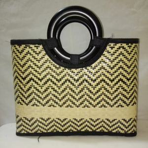 Bolsa de Bambú Ecológica, Casual, Minimalista, Impermeable, para la Vida Diaria, Bolsa de Compras, Fabricante al por Mayor, Exportación desde Vietnam - Product Image 1